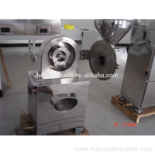 Stainless steel tea leaf grinding milling crushing machine